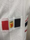 1998 Manchester United Away 1:1 Quality Retro Soccer Jersey