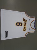 NBA Lakers # 6 James award white 1:1 Quality