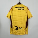 23/24 Goalkeeper Colo Colo Yellow Fans 1:1 Quality Soccer Shirt