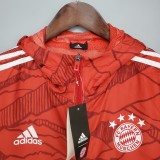 21/22 Bayern Munich Red Windbreaker
