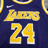 NBA Laker crew retro purple 24 Kobe with chip 1:1 Quality