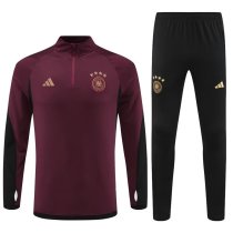 22/23 Germany Maroon Training Clothes 1:1 Quality Soccer Jersey