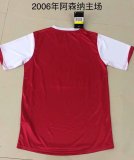2006 Arsenal Home 1:1 Quality Retro Soccer Jersey