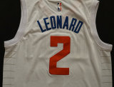 NBA New season Express (new fabric print) Leonard city version 2 dark blue, black, white 1:1 Quality