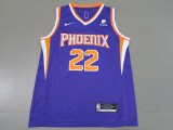 NBA New Suns #22 Ayton purple 1:1 Quality