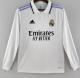 22/23 Real Madrid Home Long Sleeve Fans 1:1 Quality Soccer Jersey