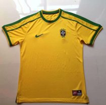 1998 Brazil home 1:1 Quality Retro Soccer Jersey