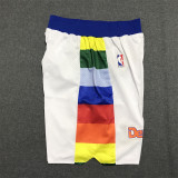 Nuggets White 1:1 Quality NBA Pants