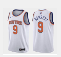 NBA Knicks 9 rookie Barrett white 1:1 Quality