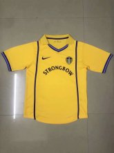 2001 Leeds United Away 1:1 Quality Retro Soccer Jersey