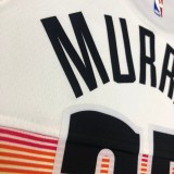 NBA Nuggets black 27 Jamal Murray with chip 1:1 Quality