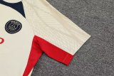 23/24 PSG Paris Beige 1:1 Quality Training Jersey（A-Set）