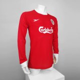 1998 Liverpool Home Long Sleeve 1:1 Quality Retro Soccer Jersey