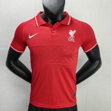 23/24 Liverpool Red 1:1 Quality Polo