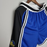 2022 Golden State Warriors NBA US Training Shorts Blue Black 1:1 Quality NBA Pants