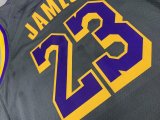 NBA Laker black classic James No.23 1:1 Quality