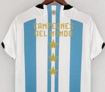 22/23 Argentina Home Player 3 Stars 1:1 Quality Soccer Jersey