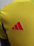22/23 Columbia Special Edition Yellow Player 1:1 Quality Soccer Jersey