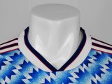 1991-1992 Manchester United Away Long sleeve 1:1 Quality Retro Soccer Jersey