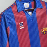 1991-1992 Barcelona Home Retro 1:1 Quality Soccer Jersey