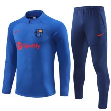 22/23 Barcelona Training Color Blue Fans Version 1:1 Quality Training Jersey