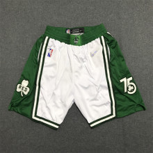 21/22 Celtics White 1:1 Quality Retro NBA Pants