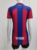 23/24 Barcelona Home Red 1:1 Quality Women Soccer Jersey