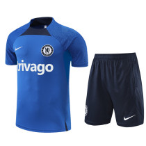 22/23 Chelsea Training Kit Blue 1:1 Quality Training Jersey