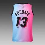 NBA Heat Adebayo No. 13 1:1 Quality