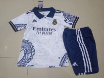 22/23 Real Madrid Special Edition White 1:1 Quality Kids Soccer Jersey