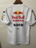 2021 F1 Red Bull White Special Edition Short Sleeve Racing Suit 1:1 Quality