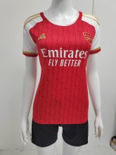 23/24 Arsenal Home Red 1:1 Quality Women Soccer Jersey