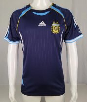 2006 Argentina Away Retro Soccer Jersey