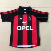 2000/2002 AC Milan home Fans 1:1 Quality Soccer Jersey