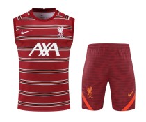 21/22 Liverpool Vest Training Kit Red 1:1 Quality Training Jersey