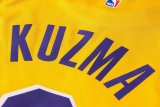 NBA Laker yellow Kuzma No.0 1:1 Quality