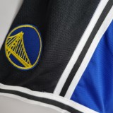2022 Golden State Warriors NBA US Training Shorts Blue Black 1:1 Quality NBA Pants