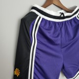2022 Phoenix Suns NBA US Training Shorts Purple 1:1 Quality NBA Pants