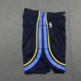 Grizzlies Navy Blue 1:1 Quality NBA Pants
