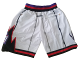 NBA Double layer close embroidered dragon white pocket pants 1:1 Quality