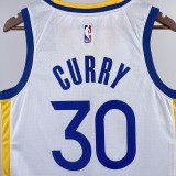 2023 NBA Golden State Warriors White CURRY#30 Men Jersey Top Quality Hot Pressing Number And Name