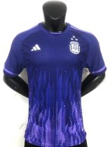 22/23 Argentina away Player 3 Stars 1:1 Quality Soccer Jersey