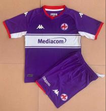 21/22 Fiorentina Home Kids 1:1 Quality Soccer Jersey