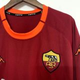 2000-2001 Roma Home 1:1 Retro Soccer Jersey
