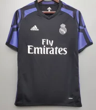 2016-2017 Retro Real Madrid Away Black 1:1 Quality Soccer Jersey