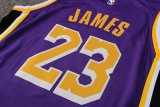 NBA Laker purple James No.23 1:1 Quality