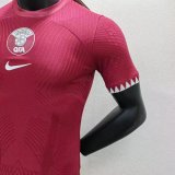 22/23 Qatar Home Player 1:1 Quality Soccer Jersey