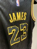 NBA Laker black James No.23 1:1 Quality