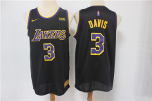 NBA Lakers #3 Davis achievement black 1:1 Quality