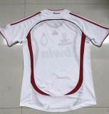 2006-2007 AC white away 1:1 Quality Retro Soccer Jersey